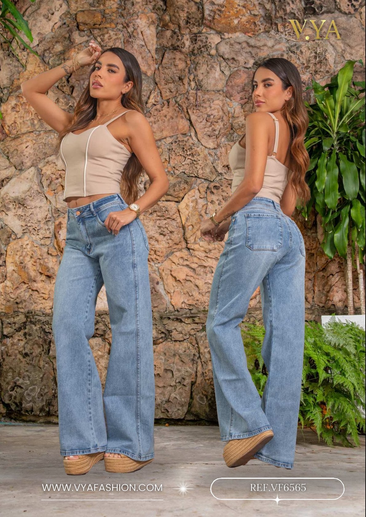 Jean bota recta