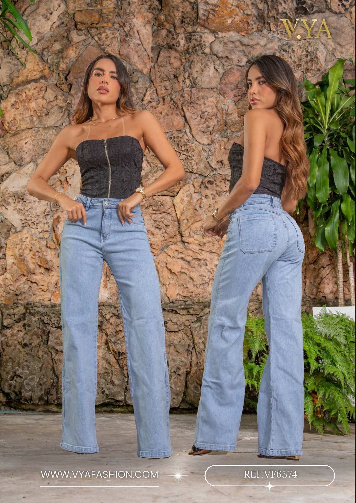 Jean bota recta